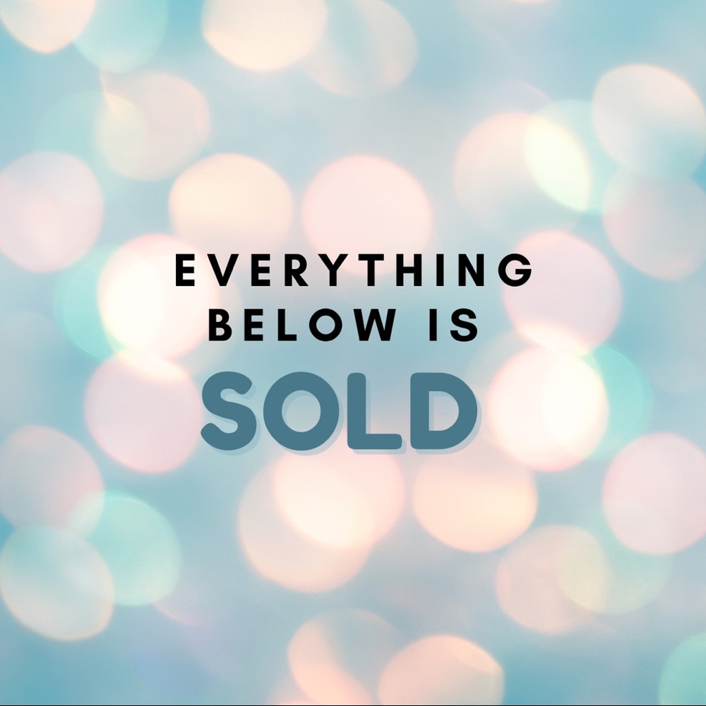 Thank you for shopping my closet!